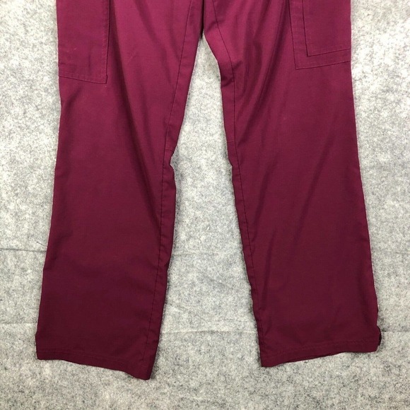 Koi Basics Scrub Pants XS Purple Lightweight Straight Leg Medical Career Uniform - Picture 8 of 11
